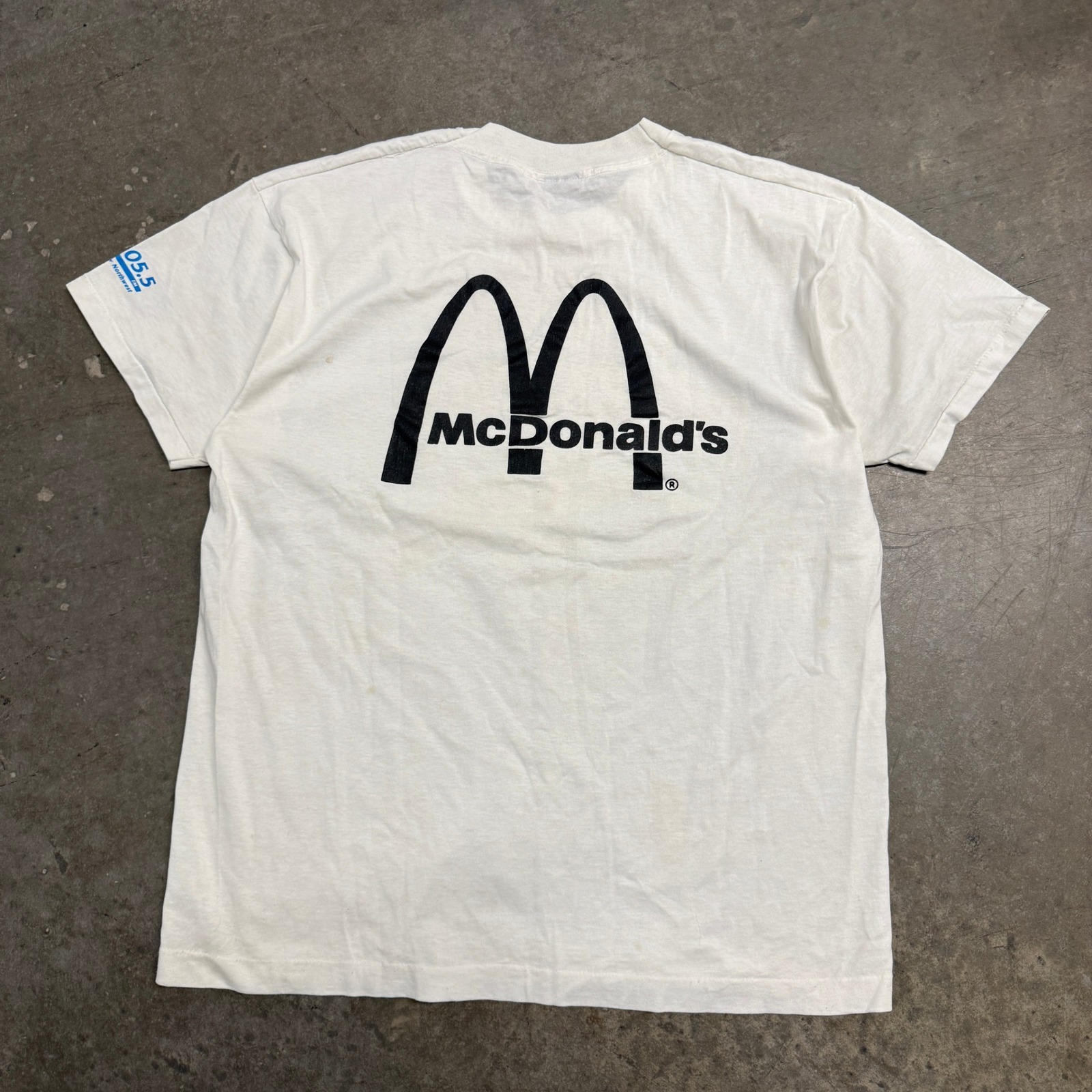 Vintage 1994 Mcdonalds Americas Cardboard Cup Regatta TShirt Xl White 90s Usa